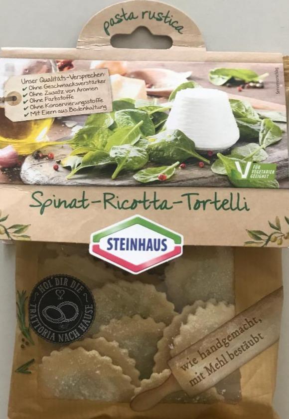 Fotografie - Steinhaus Pasta rustica Spinat-rocitta-tortelli