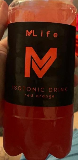 Fotografie - Isotonic drink Red orange MLife