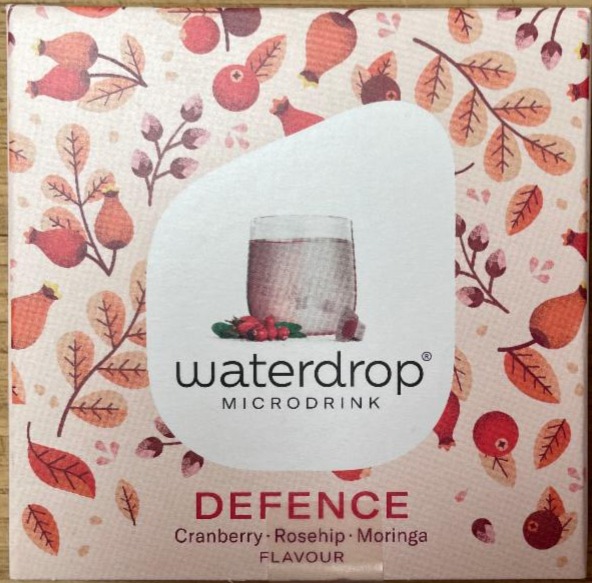 Fotografie - Waterdrop microdrink DEFENCE