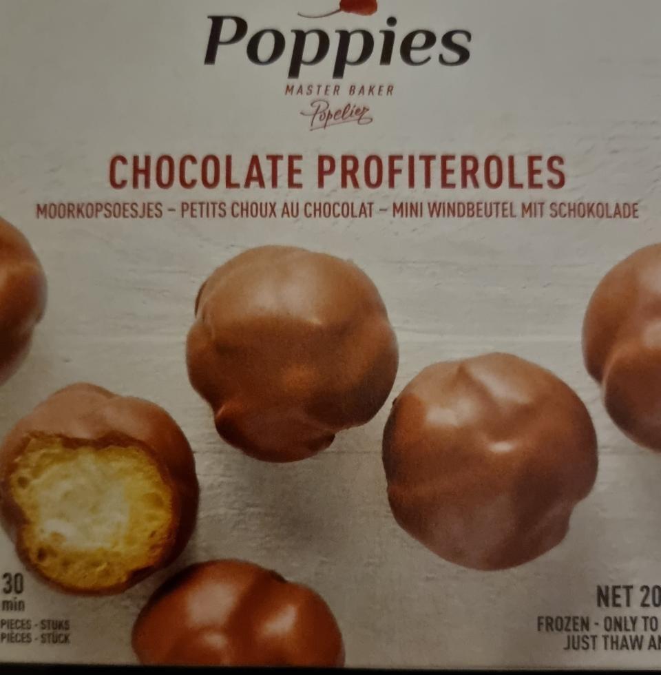 Fotografie - Chocolate Profiteroles Poppies