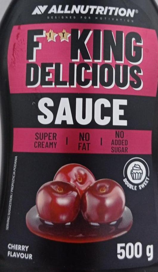 Fotografie - Fitking Delicious Sauce Cherry Flavour Allnutrition