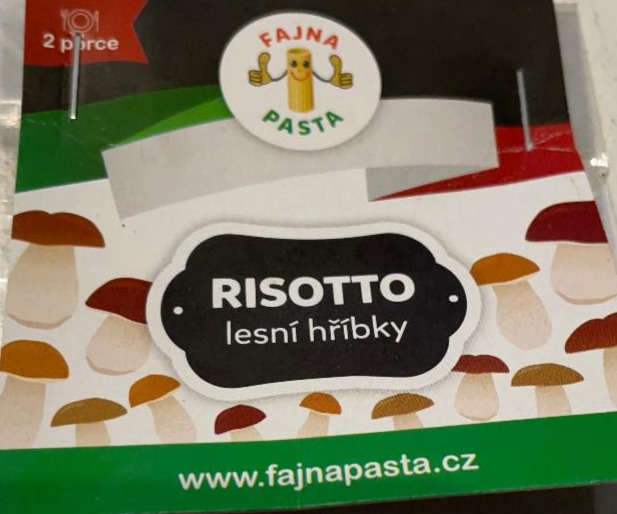 Fotografie - Risotto lesní hříbky Fajna pasta