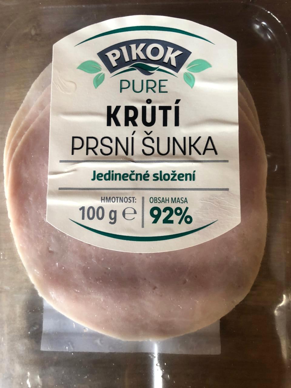 Fotografie - krůtí prsní šunka nejvyšší jakosti 92% masa pure Pikok