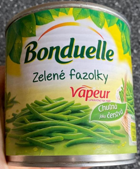 Fotografie - Zelené fazolky Vapeur Bonduelle plech