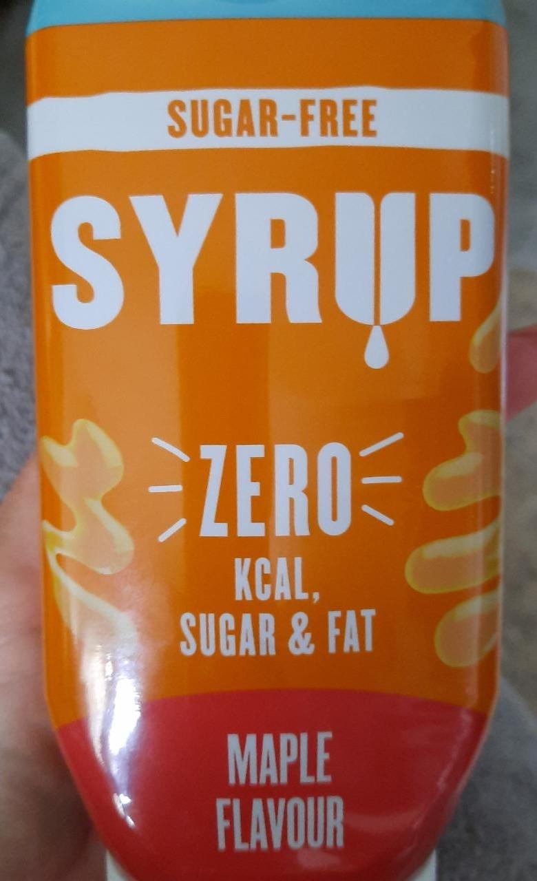 Fotografie - Syrup Zero Maple flavour Myprotein