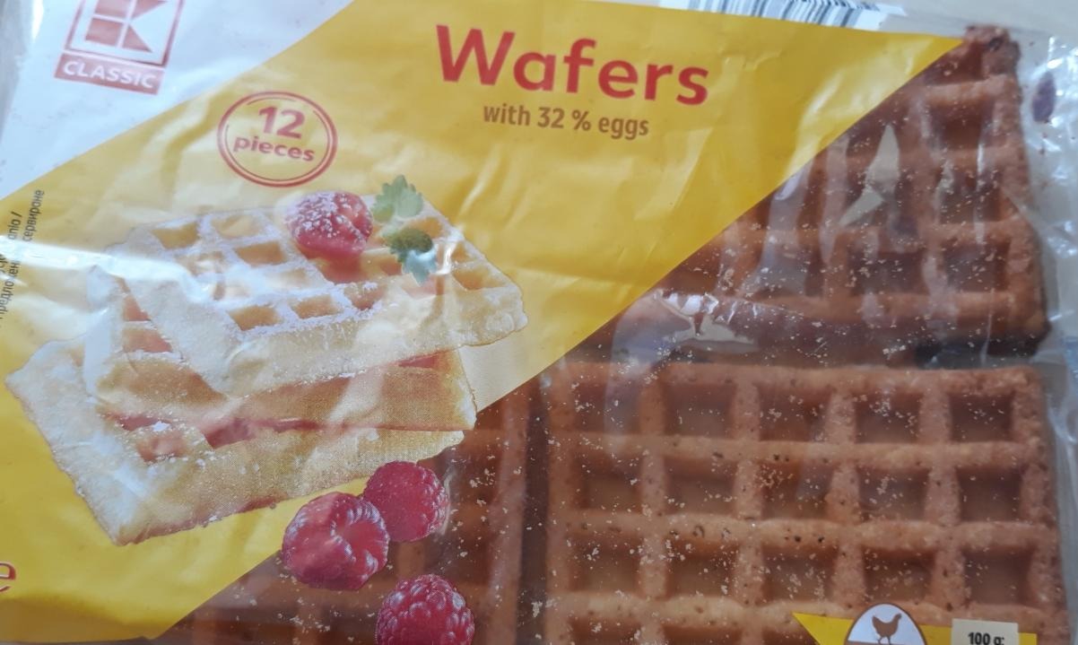 Fotografie - Wafers with 32% eggs K-Classic