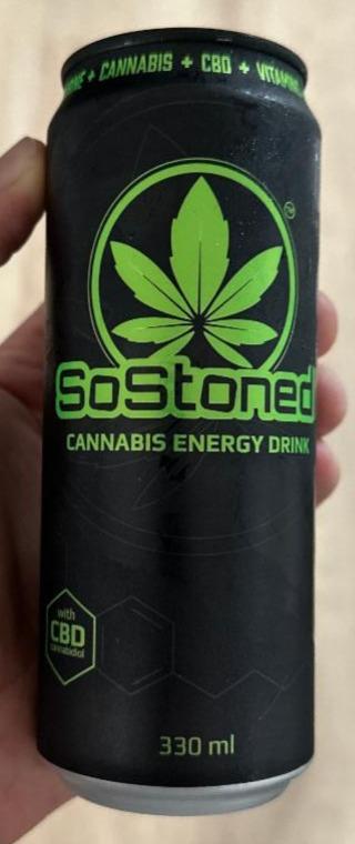 Fotografie - SoStoned Cannabis energy drink Euphoria