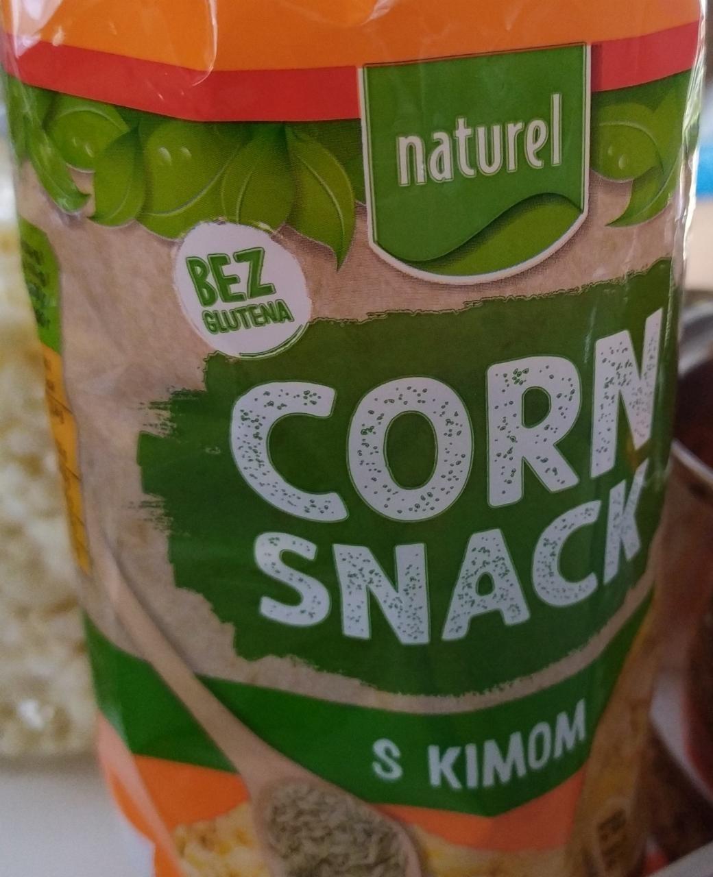 Fotografie - Corn Snack s kimom bez glutena Naturel