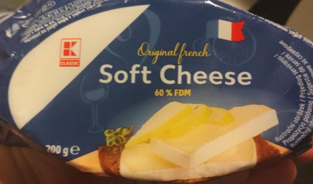 Fotografie - Original French Soft Cheese 60% FDM K-Classic