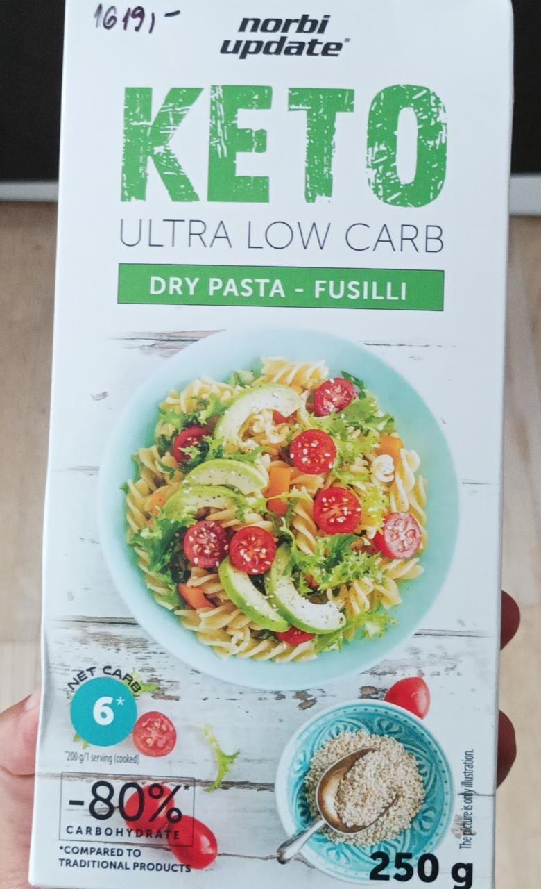 Fotografie - Keto Ultra Low Carb Fusilli dry pasta Update
