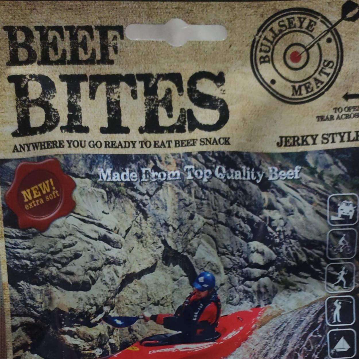 Fotografie - Beef Bites Peppered Bullseye meats