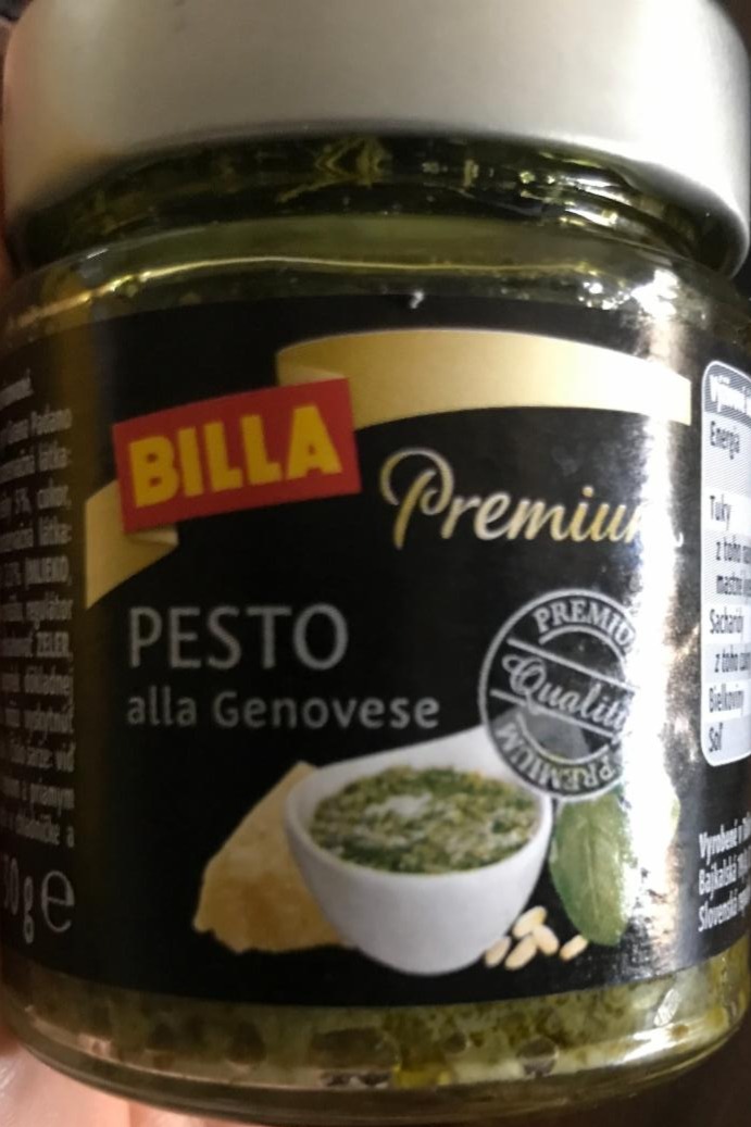 Fotografie - Billa Premium Pesto alla Genovese