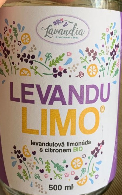 Fotografie - Levandulimo levandulová limonáda s citronem Bio Lavandia