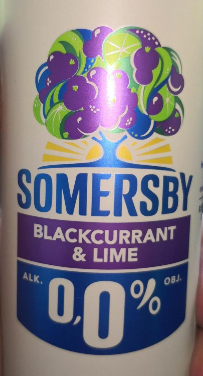 Fotografie - Blackcurrant & Lime 0,0% Somersby