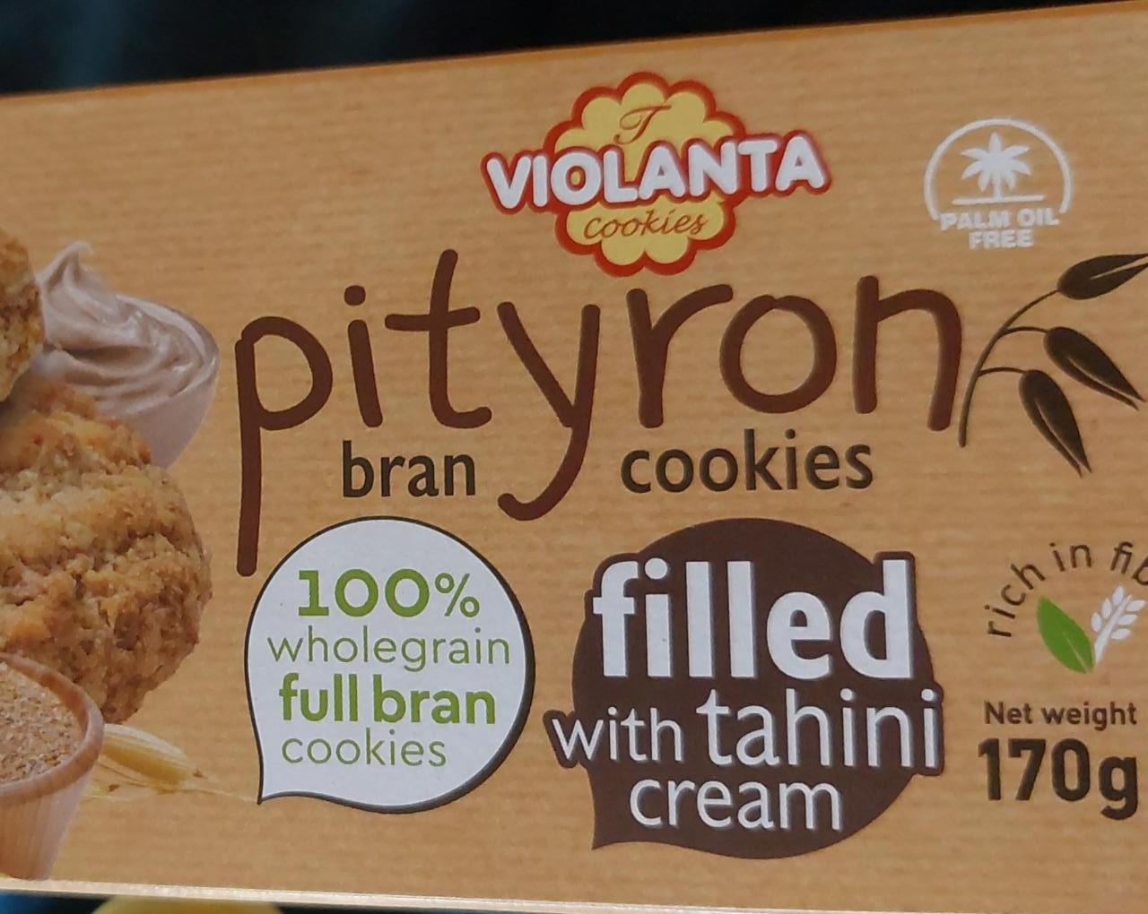 Fotografie - Pityron bran cookies with tahini cream Violanta
