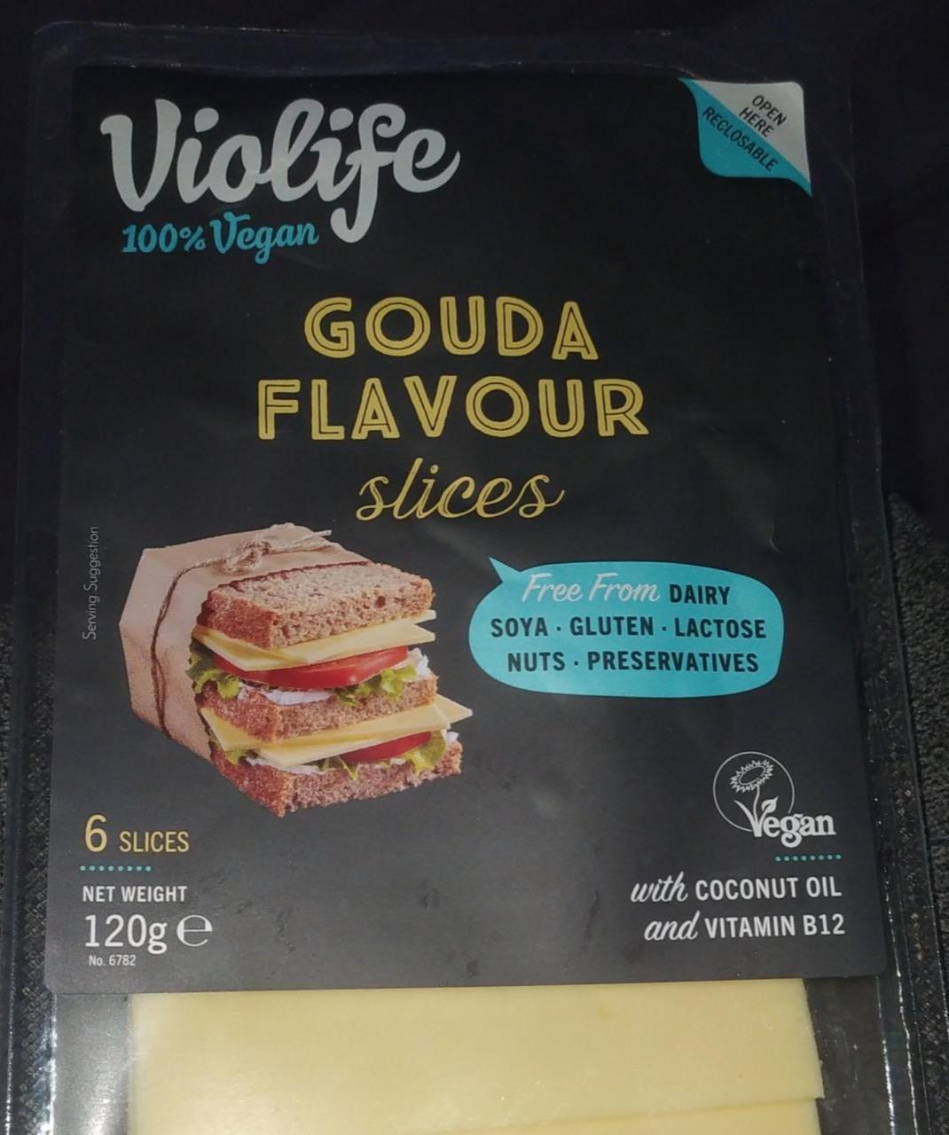 Fotografie - Gouda flavour slices 100% Vegan Violife