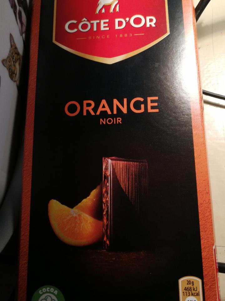 Fotografie - Čokoláda Orange noir