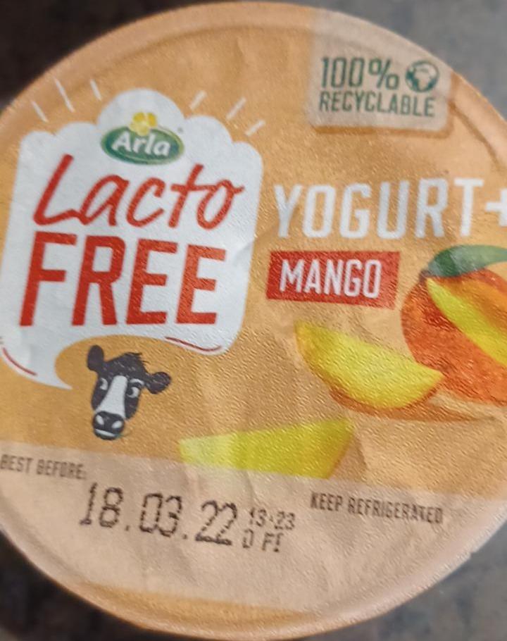 Fotografie - LactoFree Yoghurt + Mango Arla