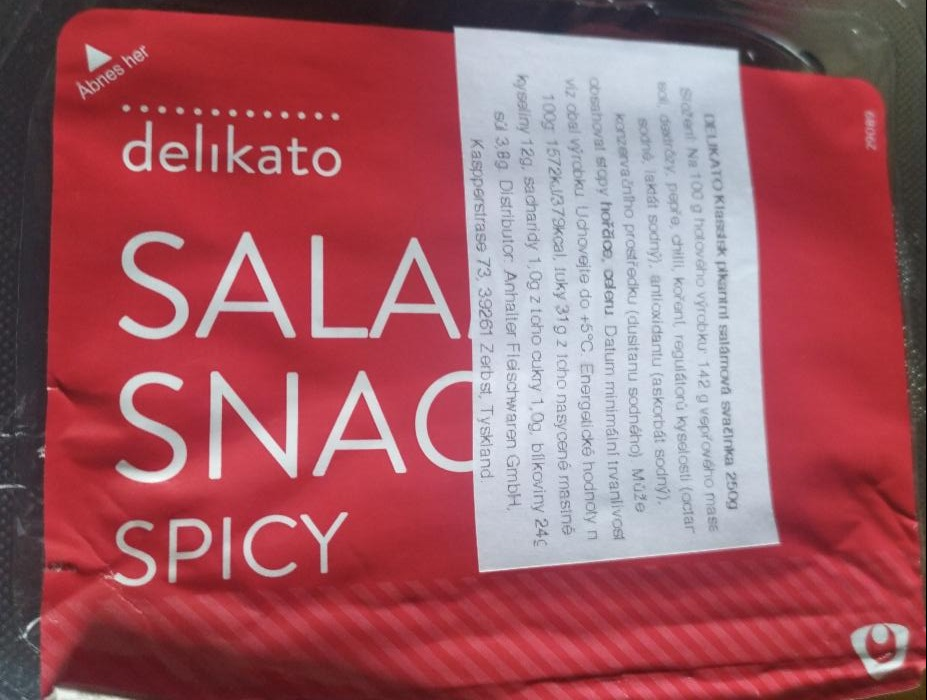 Fotografie - Salami Snack Spicy Delikato