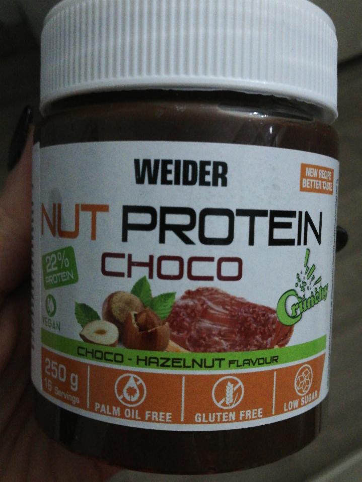 Fotografie - Nut Protein Choco Choco-Hazelnut flavour Weider