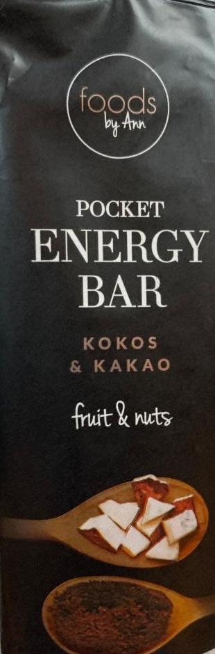 Fotografie - foods by Ann energie bar kokos a kakao