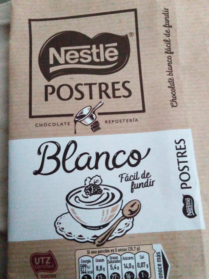 Fotografie - Postres Blanco Nestlé