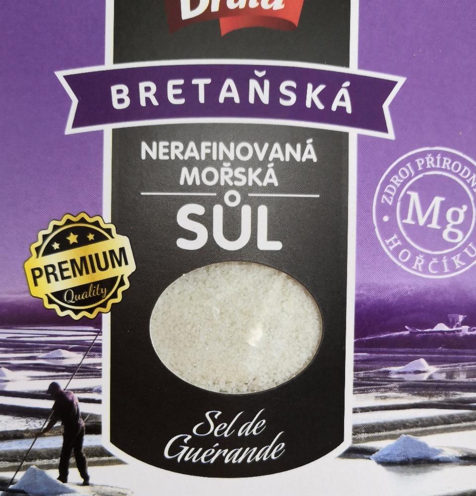 Fotografie - Bretaňská nerafinovaná mořská sůl Druid