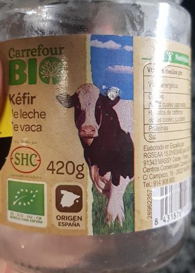 Fotografie - Kefir de leche de vaca Carrefour Bio