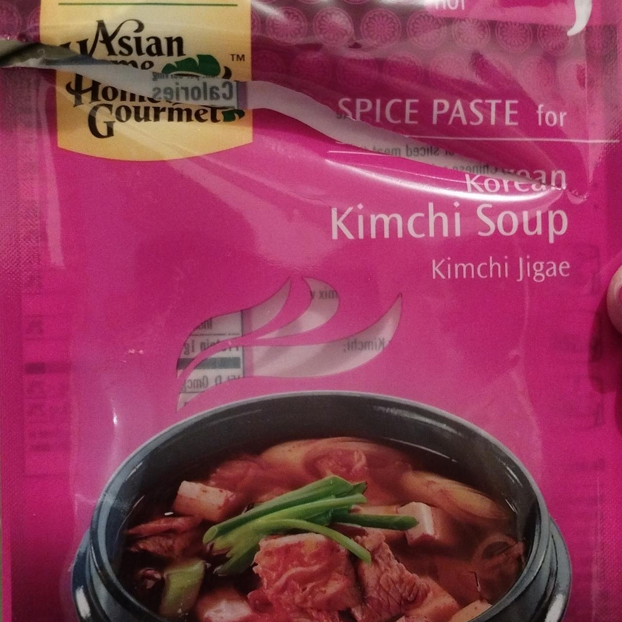 Fotografie - Spice paste for Korean kimchi soup Asian Home Gourmet