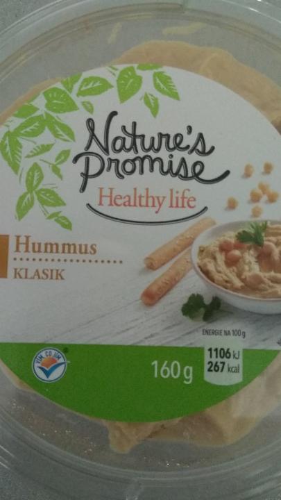 Fotografie - Healthy life Hummus Klasik Nature's Promise