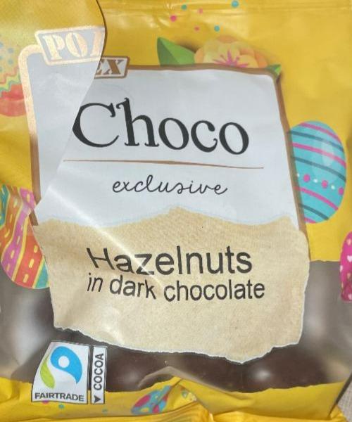 Fotografie - Choco exclusive Hazelnuts in dark chocolate Poex