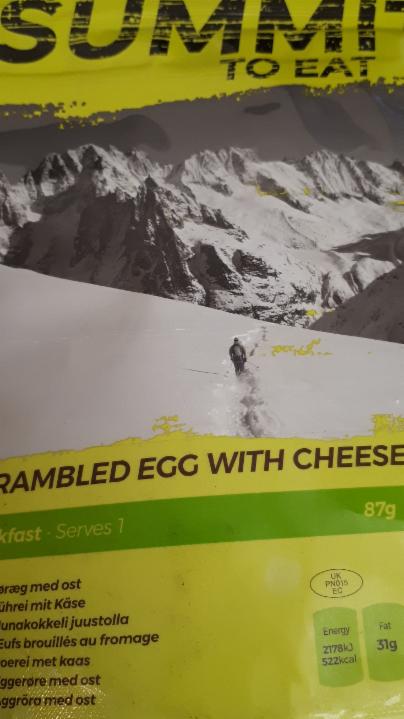 Fotografie - summit to eat scrambled egg with cheese