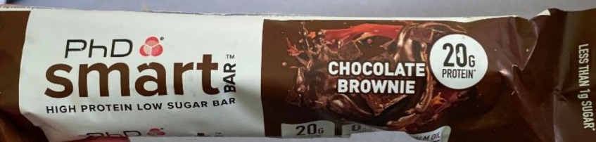 Fotografie - PhD smart bar chocolate brownie