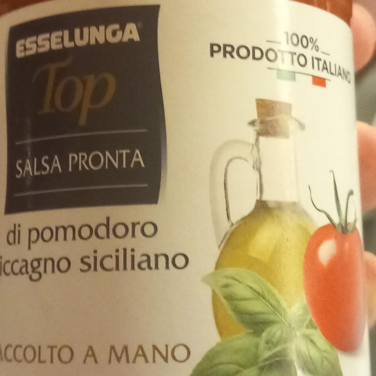 Fotografie - Top Salsa Pronta di pomodoro siccagno siciliano Esselunga