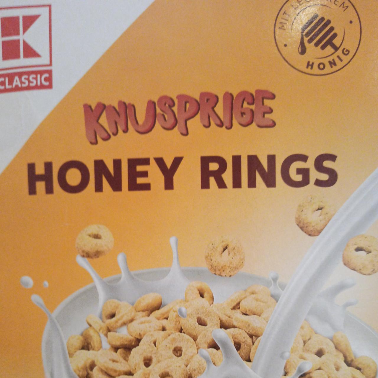 Fotografie - Knusprige Honey Rings K-Classic
