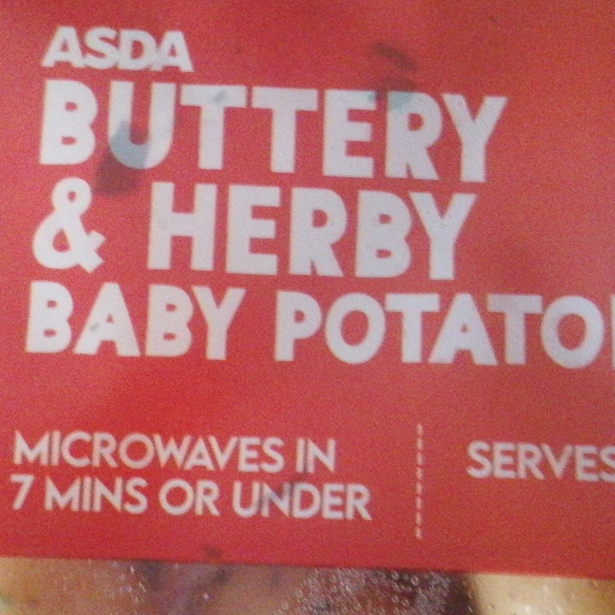 Fotografie - Buttery & herby baby potatoes Asda