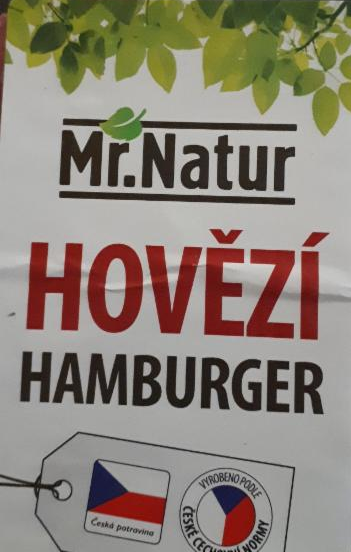 Fotografie - Hovězí hamburger Mr.Natur Uzeniny Příbram