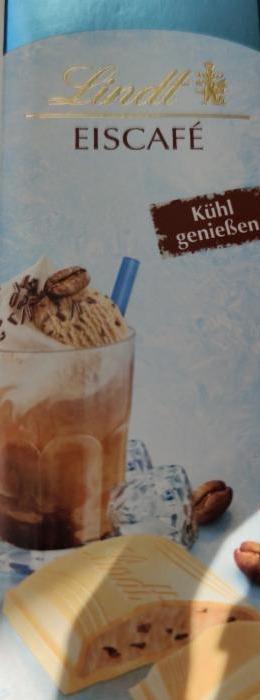 Fotografie - Slim Ice bílá čokoláda s kávovým krémem, Eiscafé Lindt