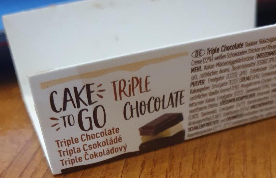 Fotografie - Cake to go Triple Chocolate Costa Coffee