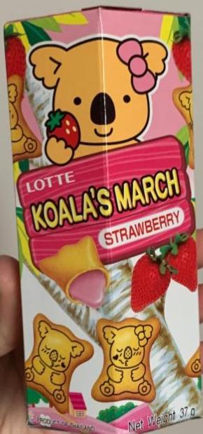 Fotografie - Koala's March Biscuits Strawberry Lotte