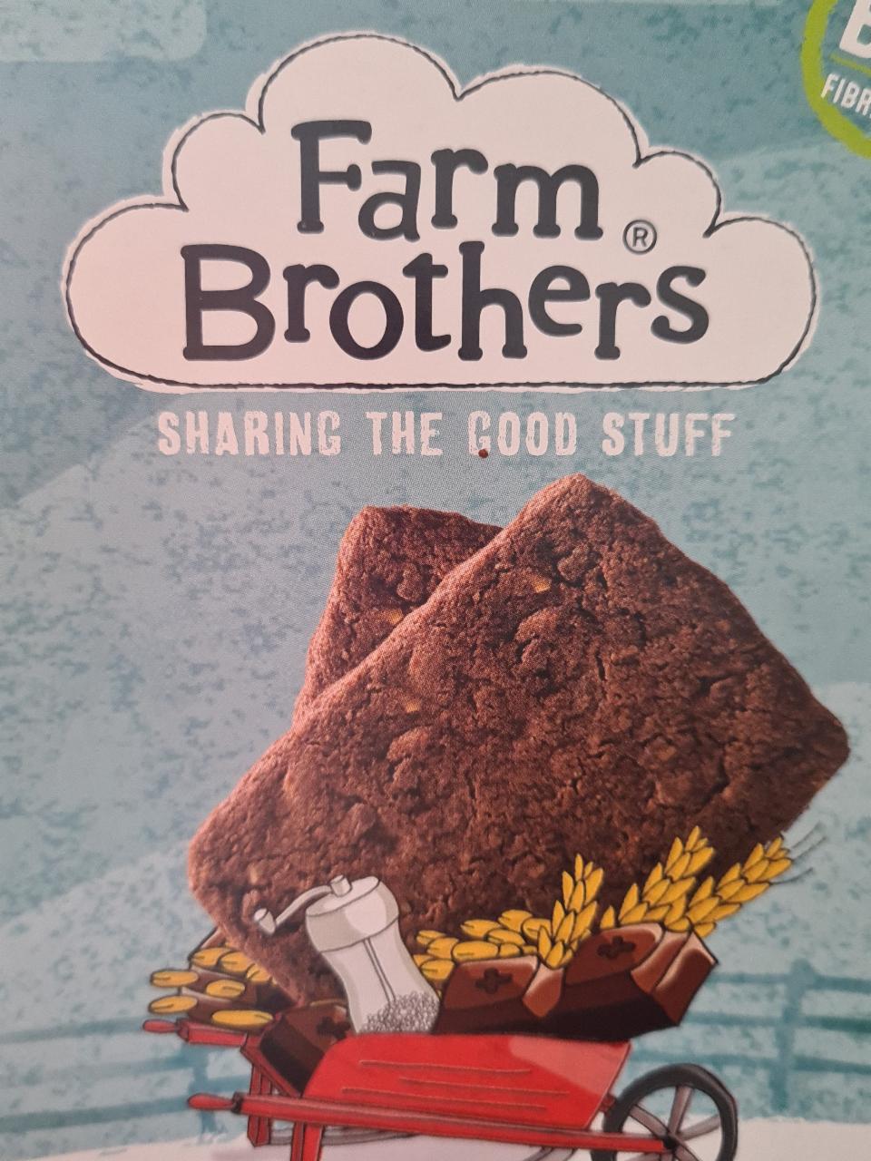 Fotografie - Farm Brothers Dark chocolate & sea Salt cookies