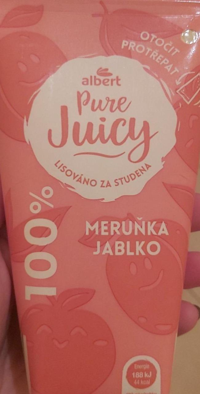 Fotografie - Pure Juicy 100% Meruňka Jablko Albert