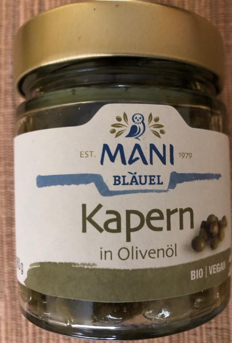 Fotografie - Bio Kapern in Olivenöl Mani