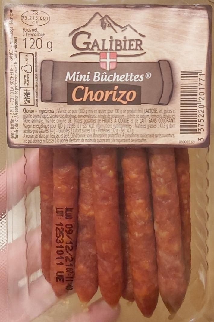 Fotografie - Chorizo mini bûchettes Galibier