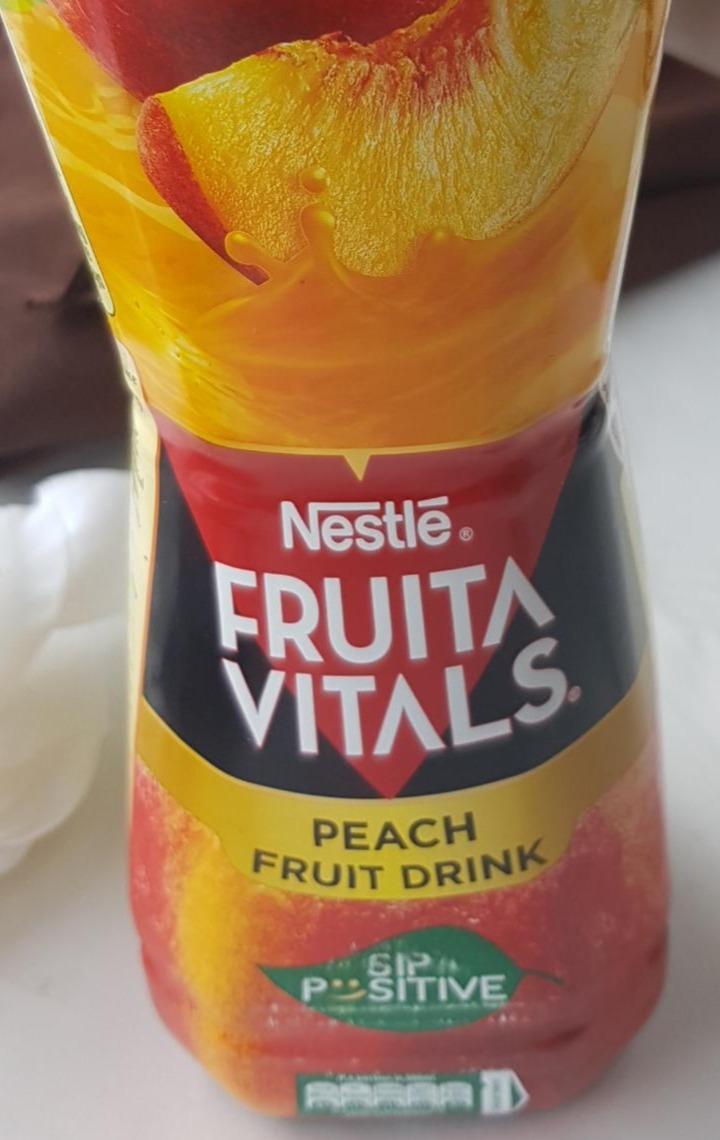 Fotografie - Fruita Vitals Peach Fruit Drink Nestlé