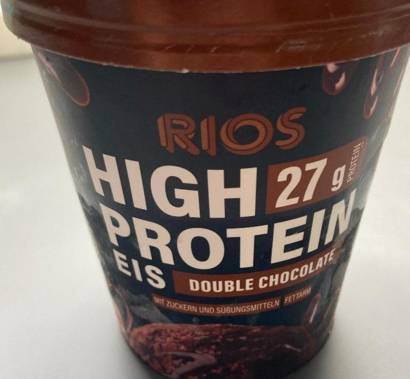 Fotografie - High 27g protein eis Double Chocolate Rios