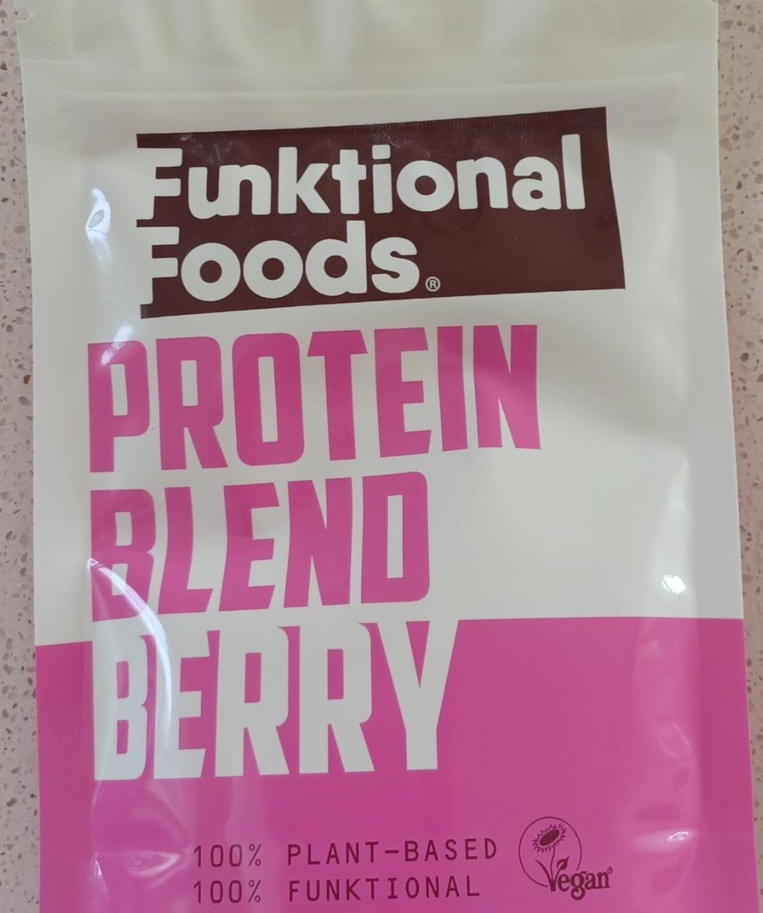 Fotografie - Protein Blend Berry Funktional Foods