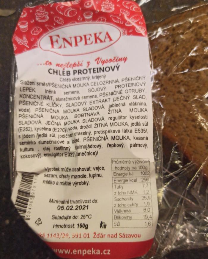 Fotografie - Chléb proteinový Enpeka