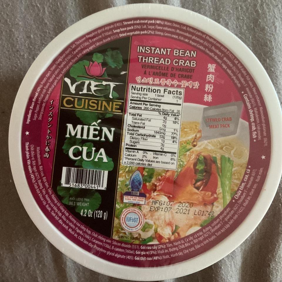 Fotografie - Miến Cua Instant Bean Thread Crab Viet Cuisine