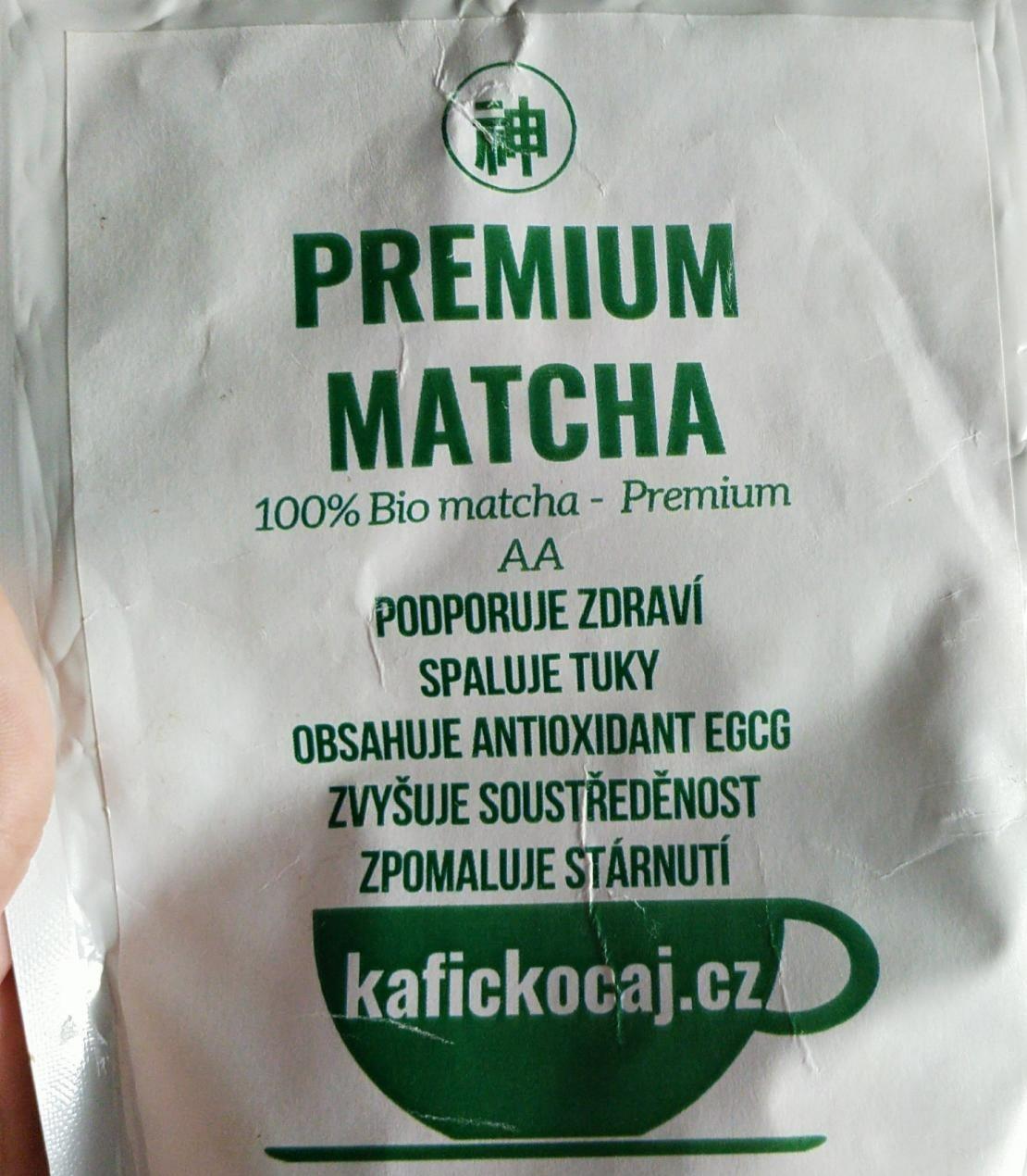 Fotografie - premium matcha kafickocaj.cz